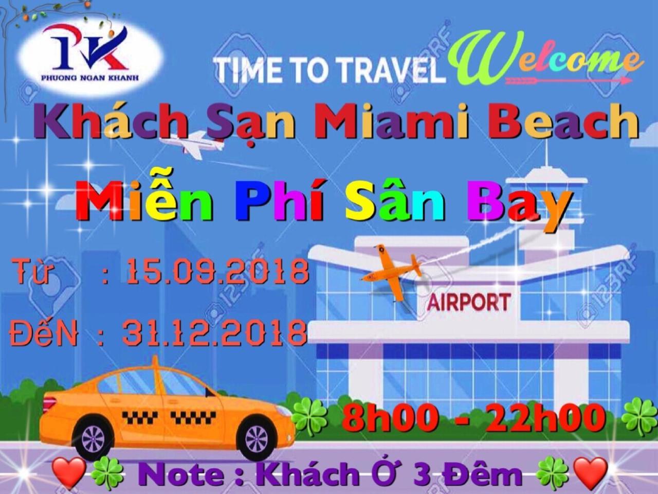 Miami Beach Hotel & Apartment Дананг Экстерьер фото